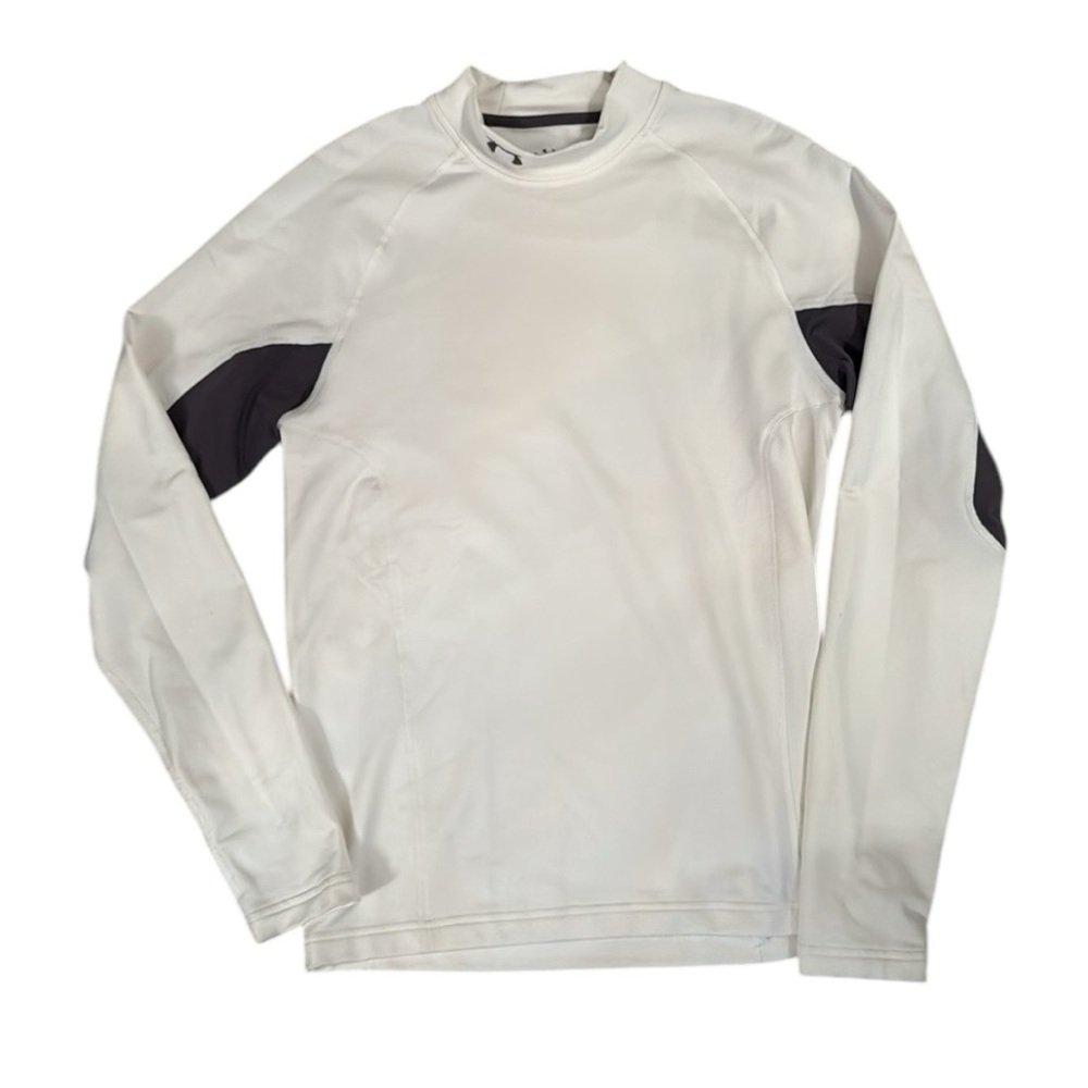 Men’s under armor white medium shirt